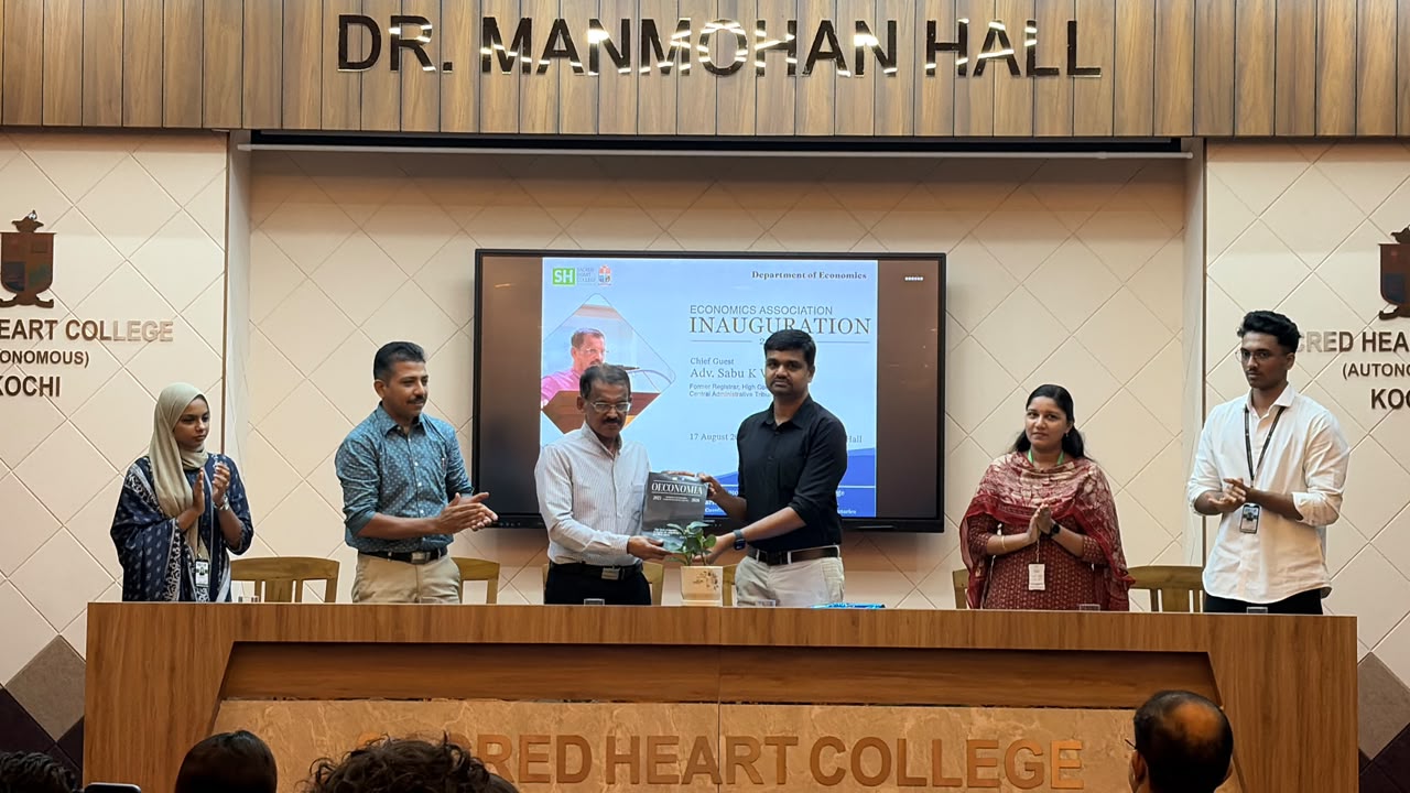 Inauguration of the Economics Association, S H College, Thevara.