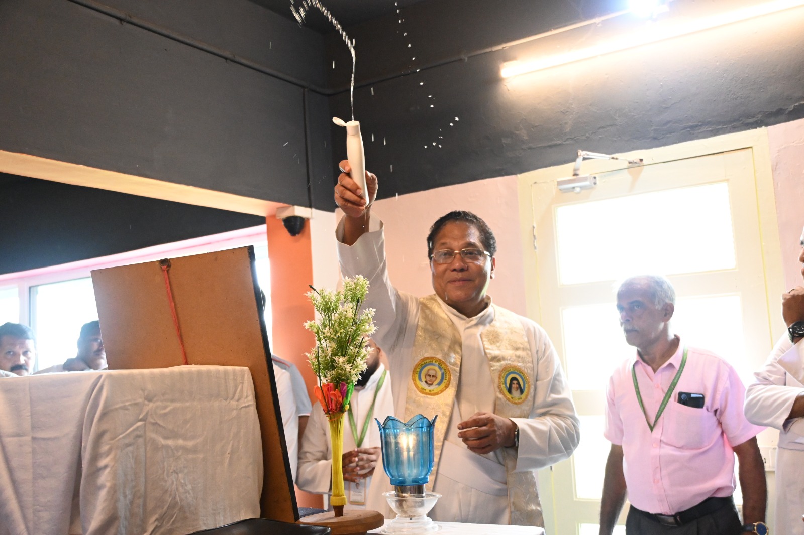 Blessing and Re-dedication of the Wellness Center “Get Fit” at Sacred Heart College (5)