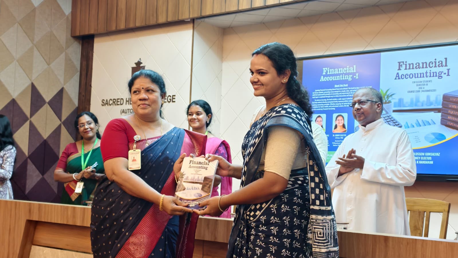 Book on Financial Accounting Unveiled at Sacred Heart College (3)