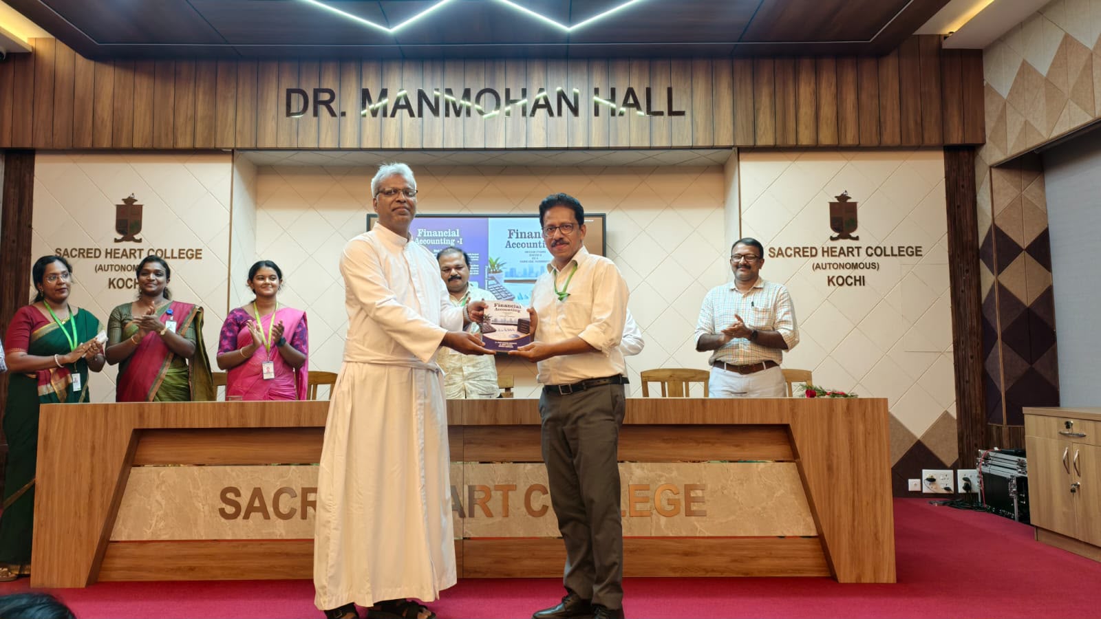 Book on Financial Accounting Unveiled at Sacred Heart College (4)