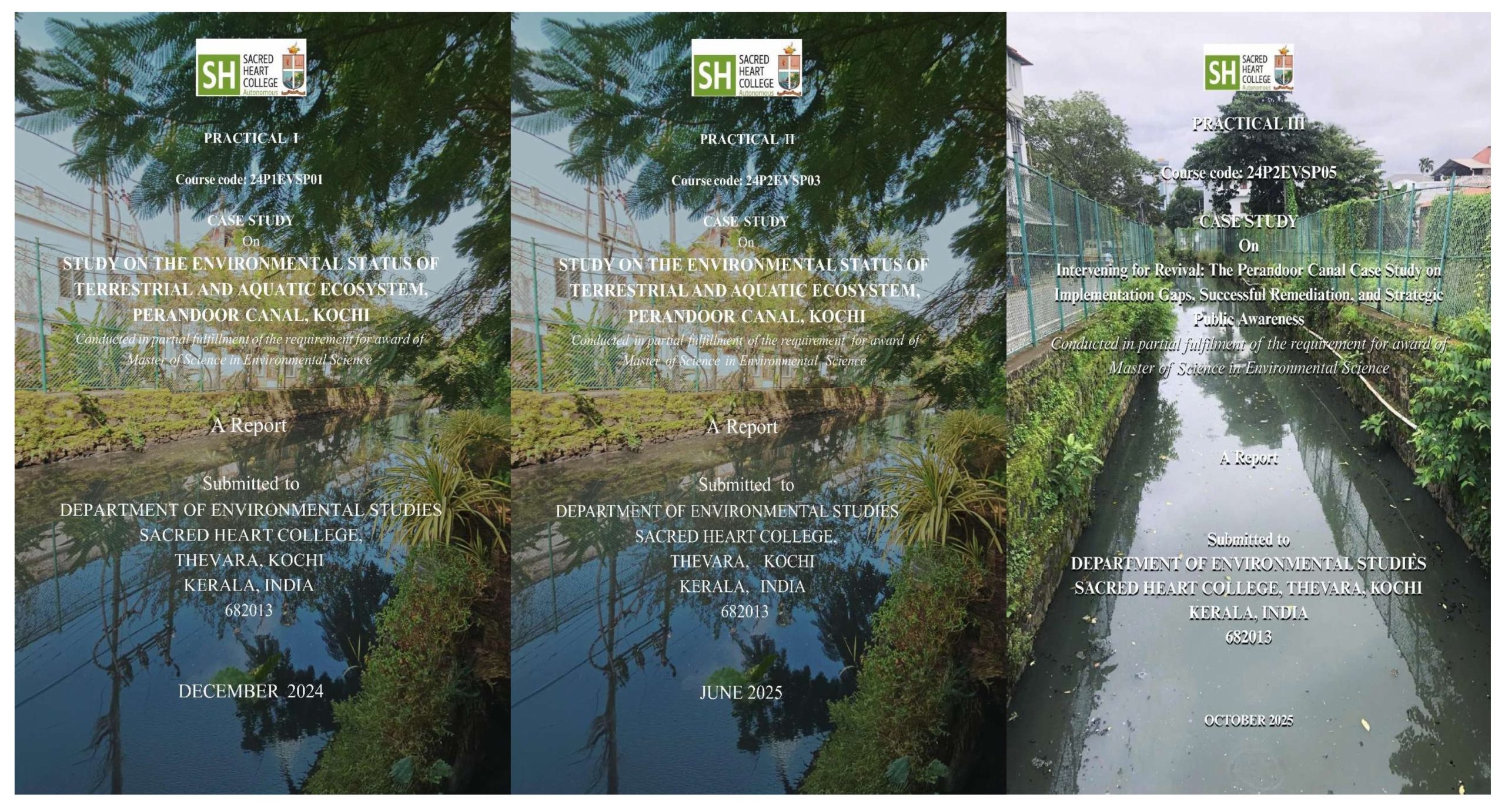 Case Study – Perandoor Canal Restoration (Admission Batch 2024–2025)