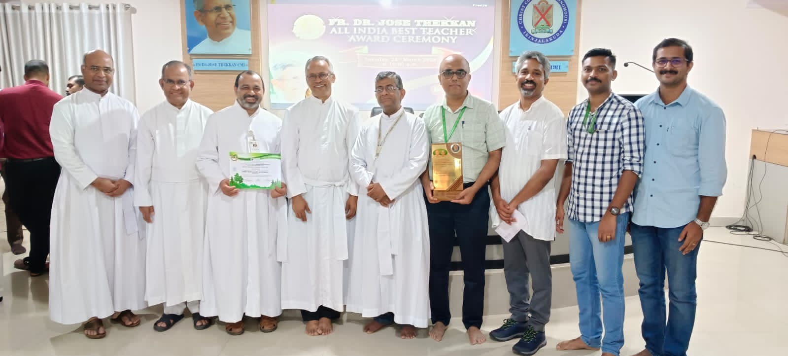 Green Nature Award 2023-24, by Christ College Irinjalakkuda.