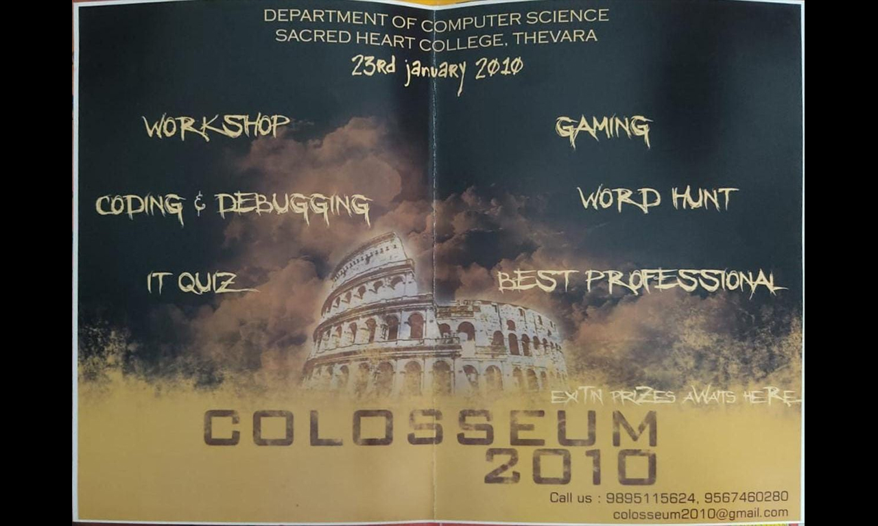 COLOSSEUM 2010 – A Successful Tech Fest