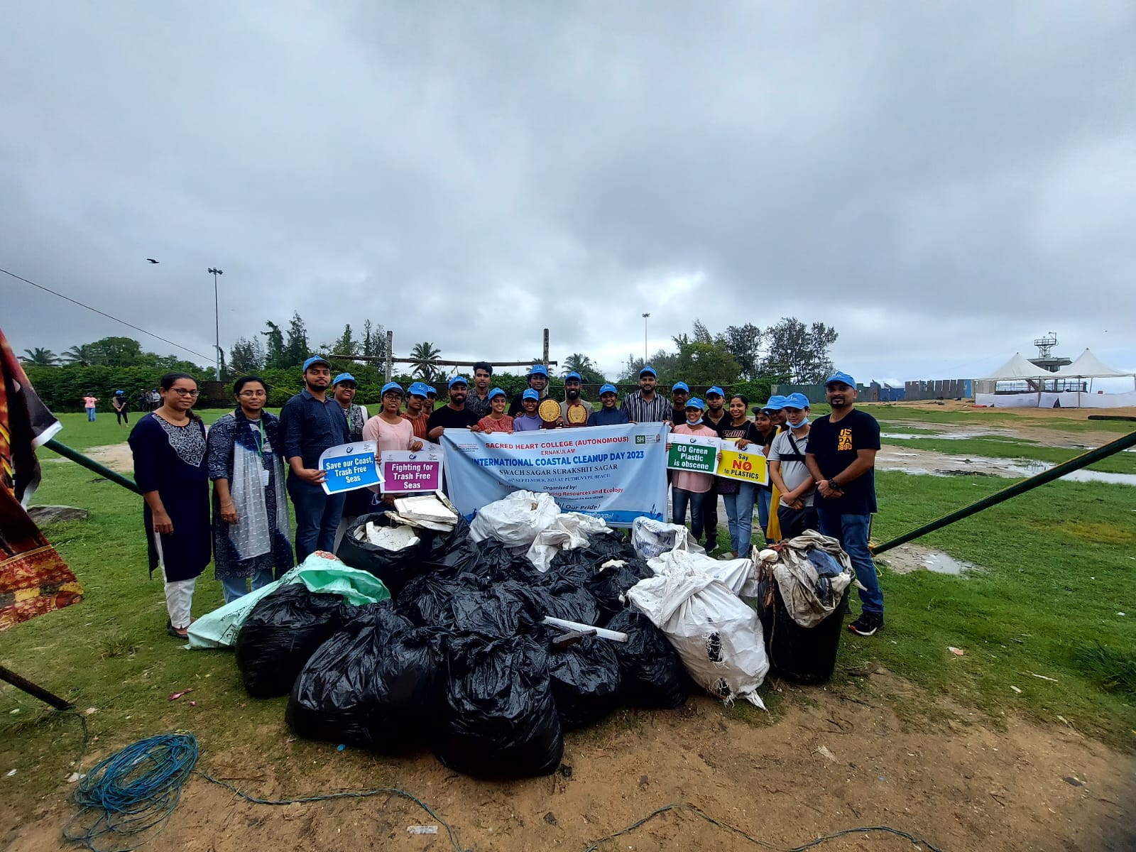 Department of Aquaculture Joins International Coastal Cleanup Day 2023