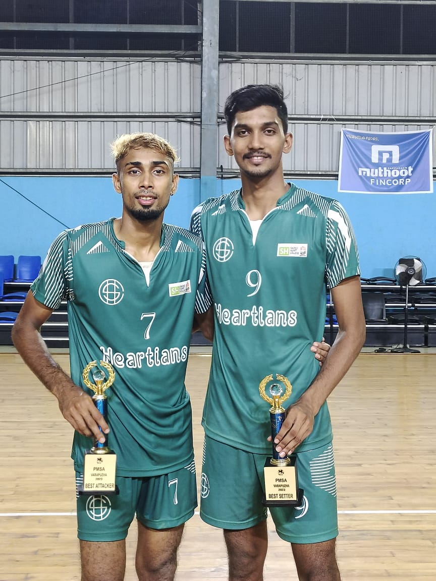 Intercollegiate Volleyball Men Tournament at Varappuzha.