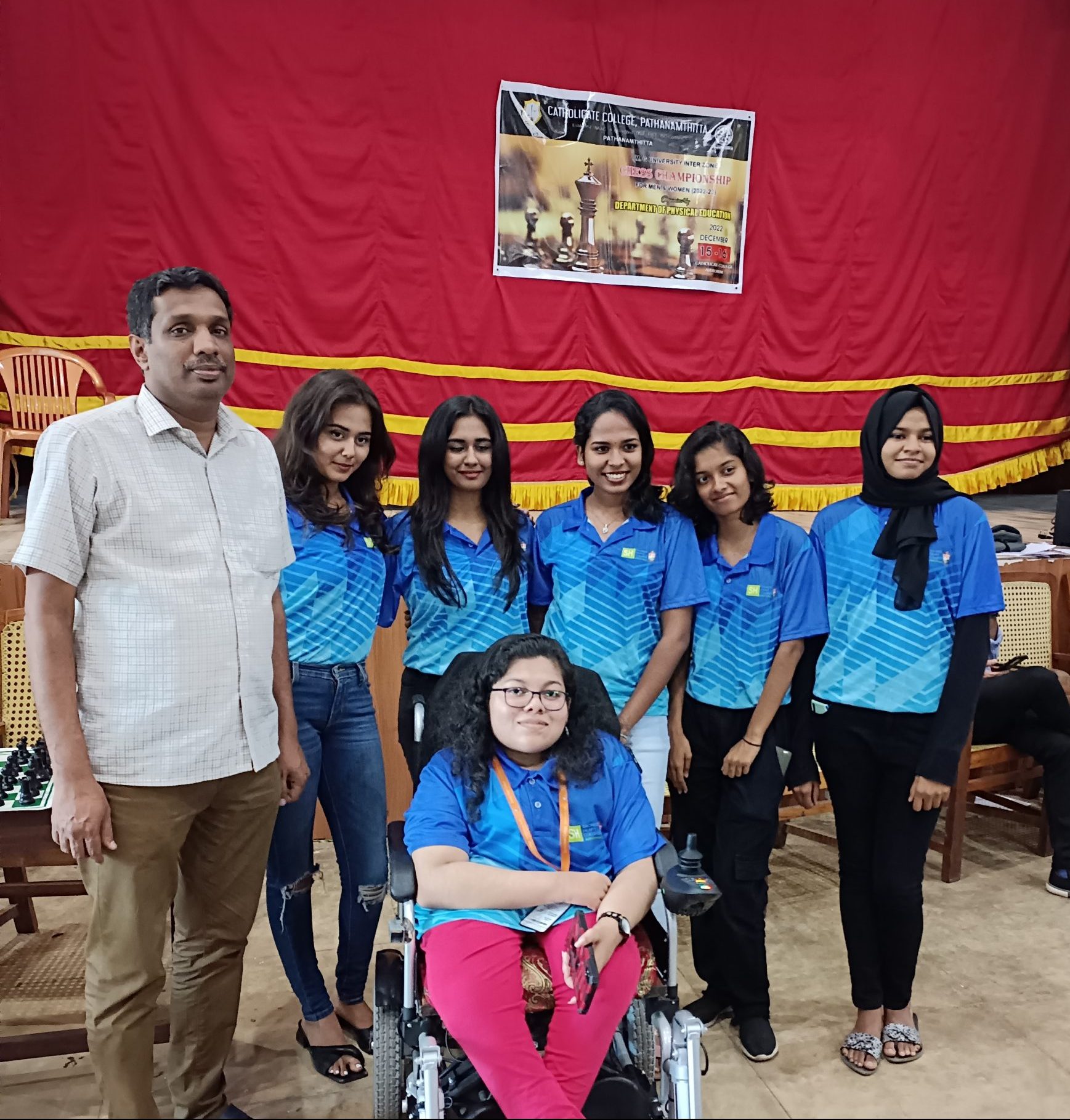 MG University chess women’s champions