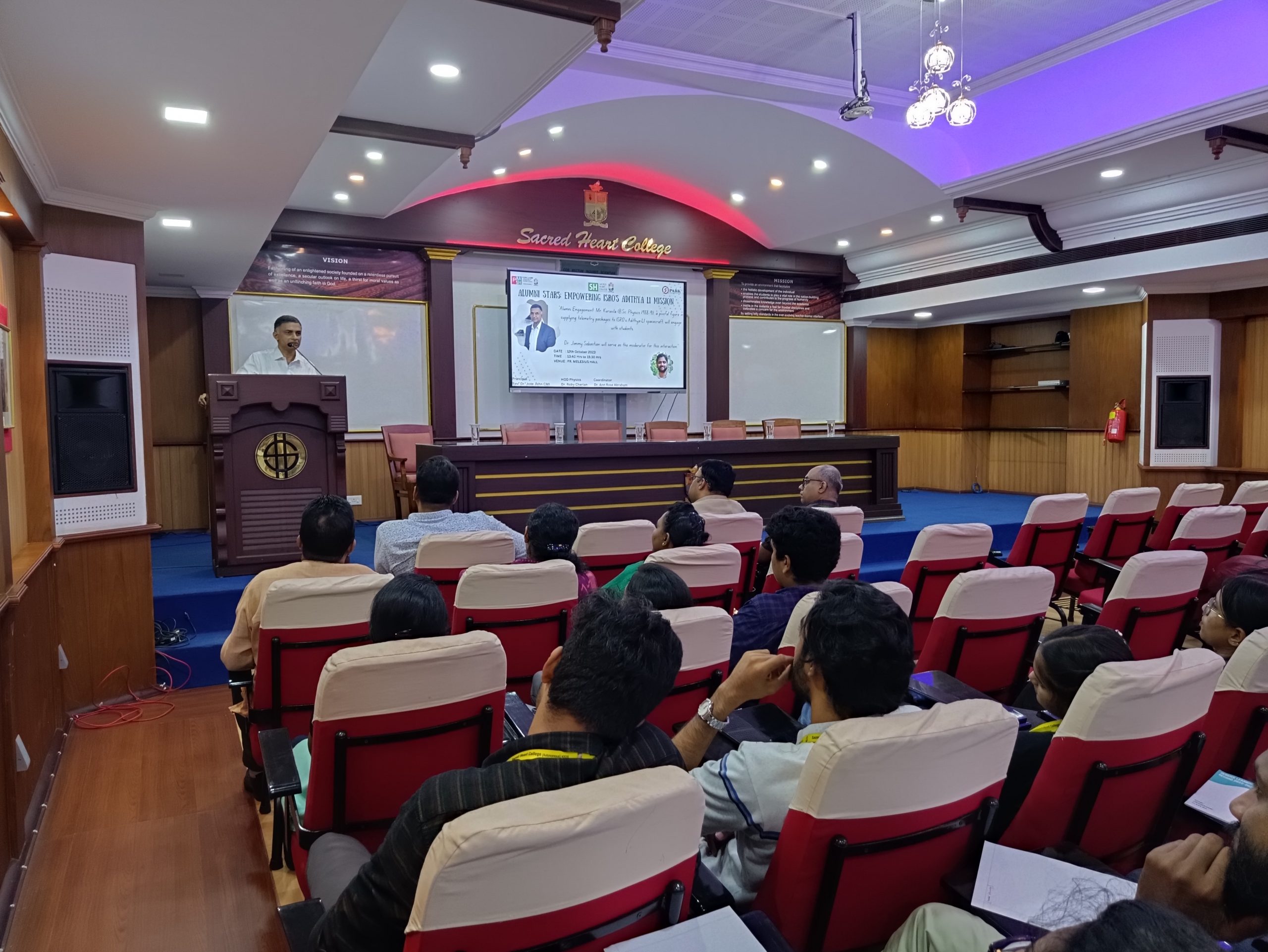 Alumni Engagement session – Mr. Kuruvilla George