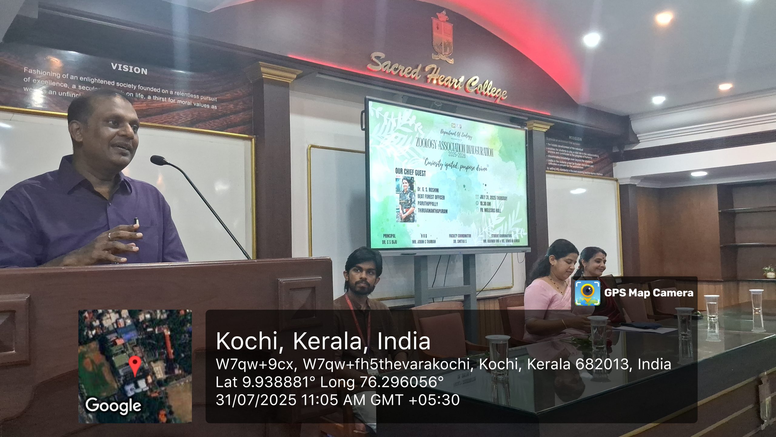 Inauguration of Zoology Association 2025