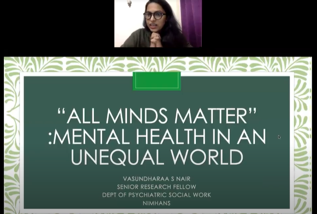 All Minds Matter – Webinar on Mental Health in an Unequal World