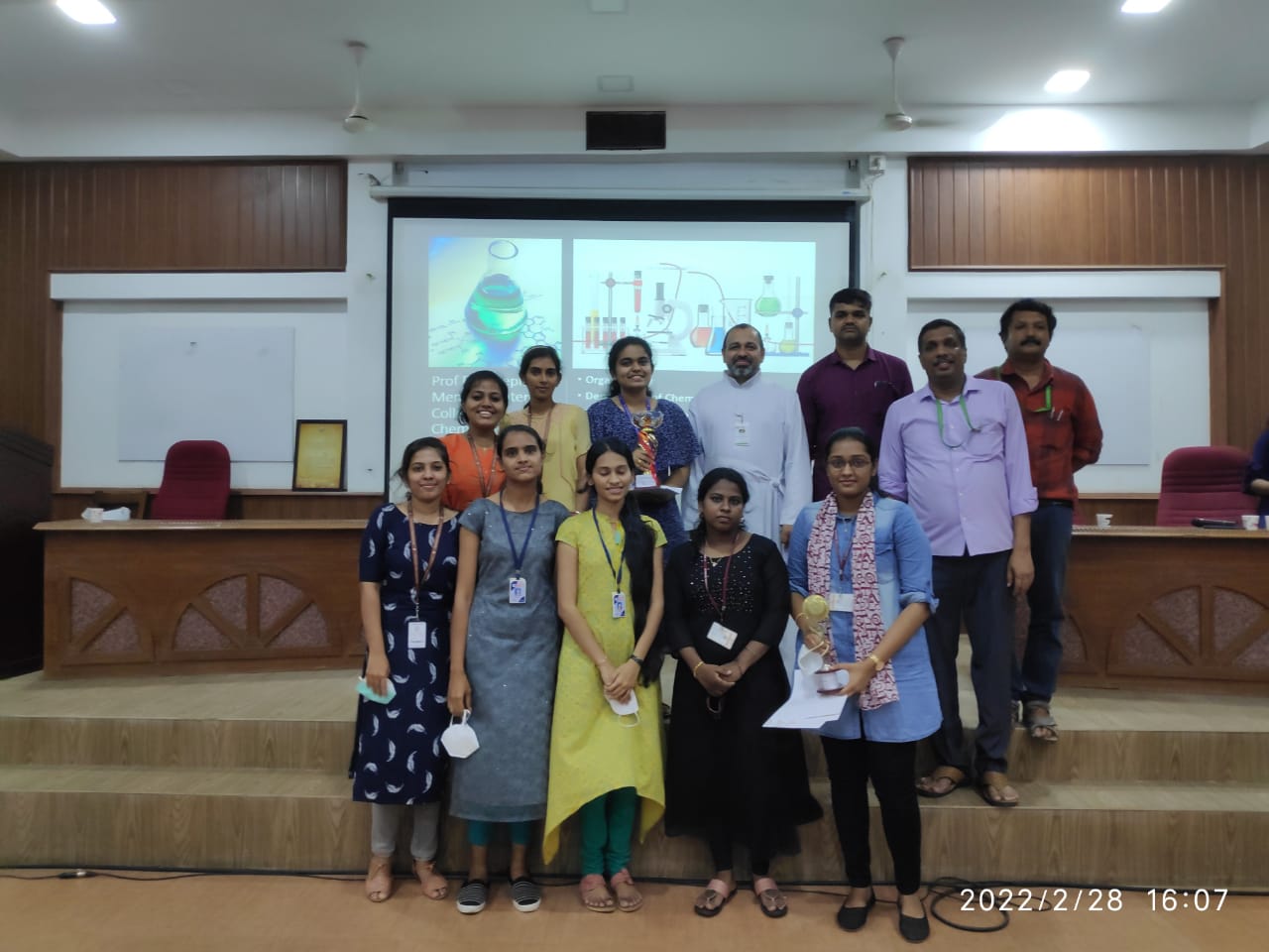 Prof. P. J. Joseph Memorial Intercollegiate Quiz Winners – February 2022