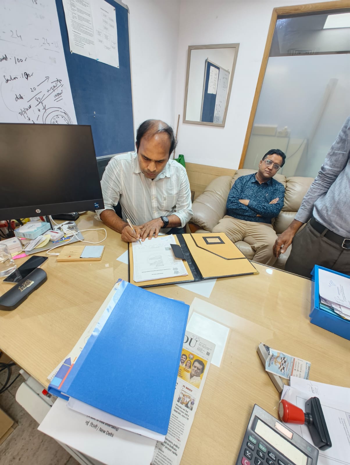 Sacred Heart College Signs MoA for ₹55 Lakh Media Production Studio Under PFC CSR Initiative (2)