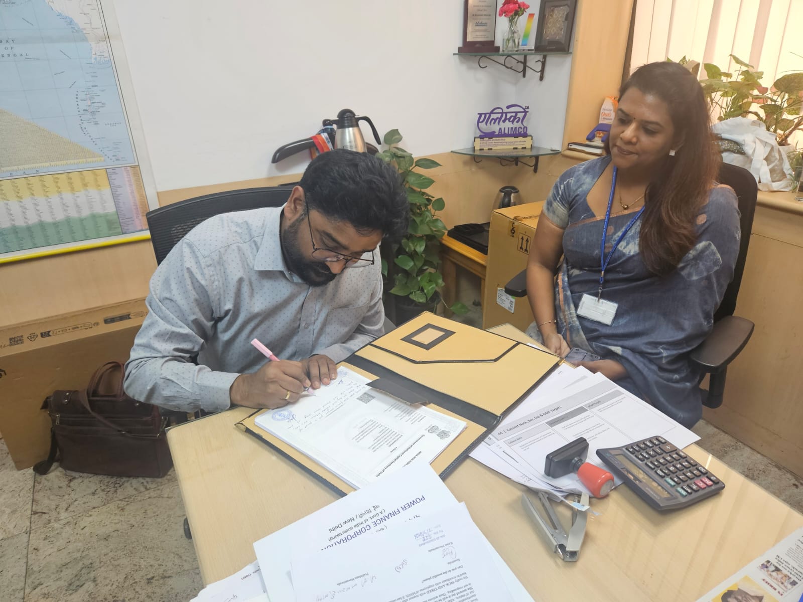 Sacred Heart College Signs MoA for ₹55 Lakh Media Production Studio Under PFC CSR Initiative (4)