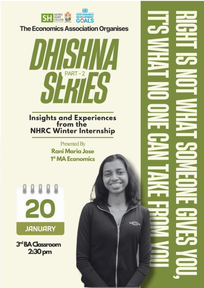 Insights and Experiences from the NHRC Winter Internship