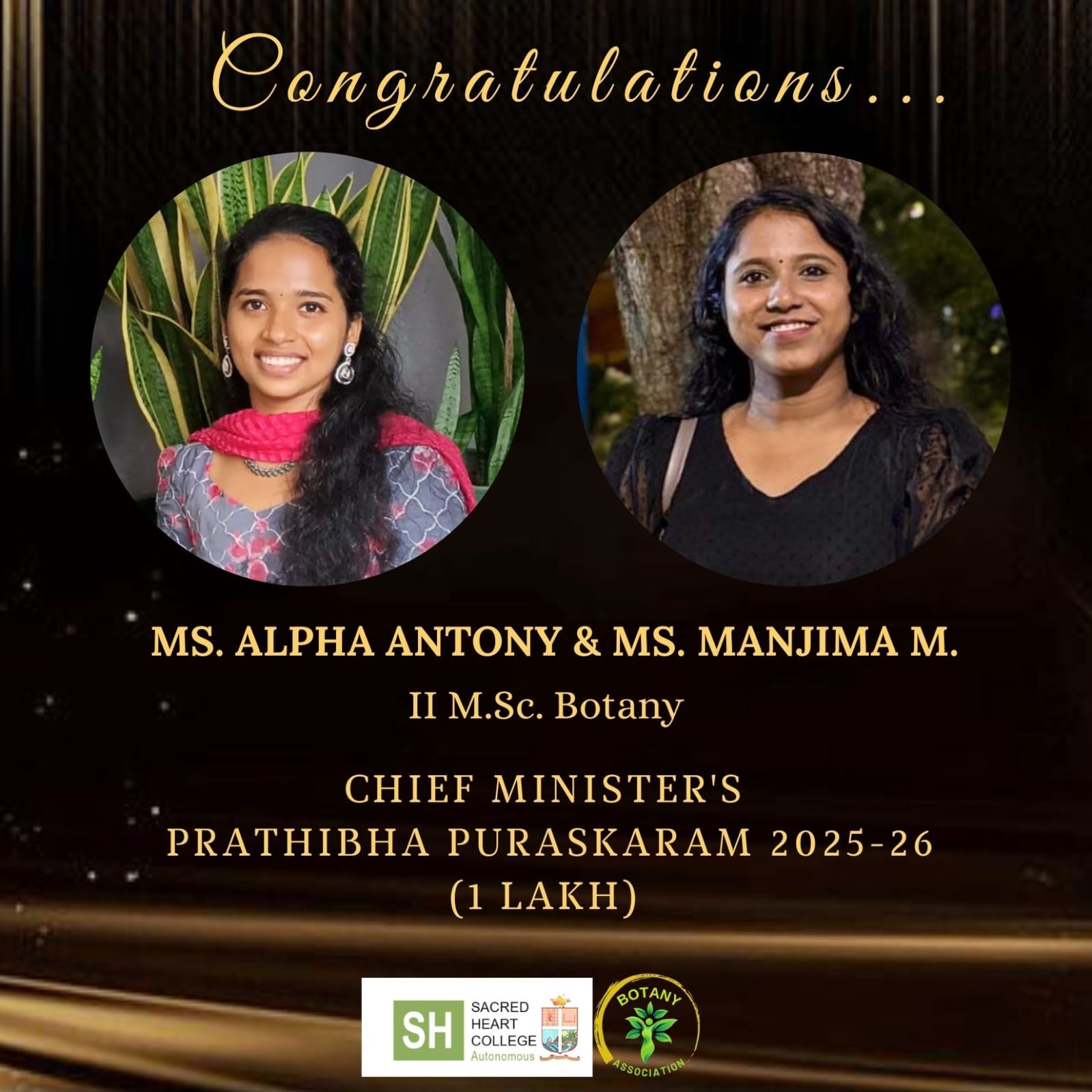 Students Honoured with Chief Minister’s Prathibha Puraskaram 2025–26