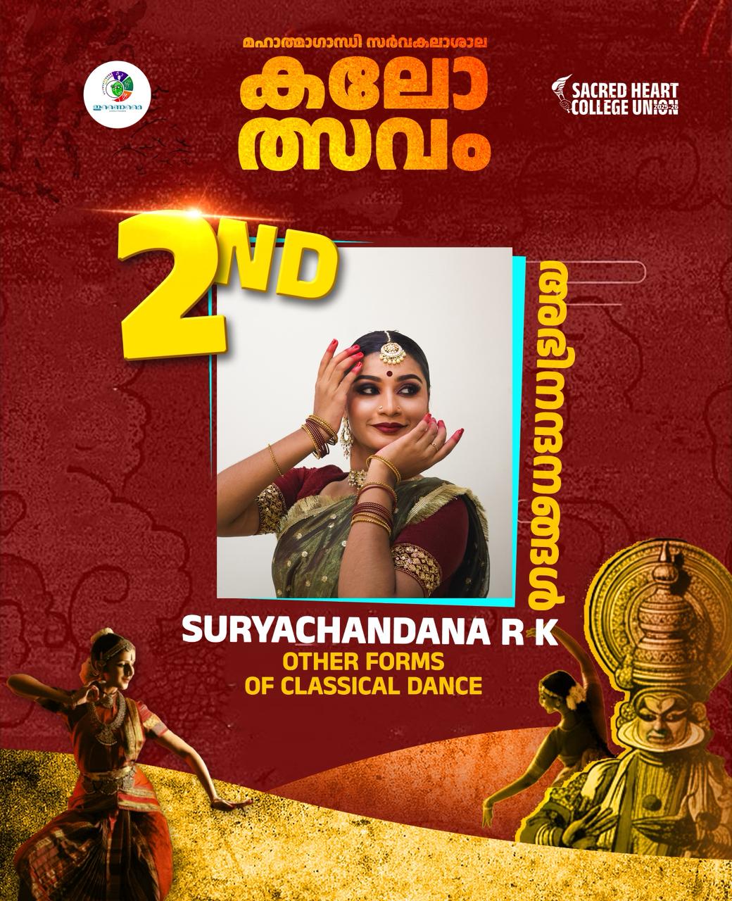 Suryachandana R K Other Forms of Classical Dance-2ndPlace