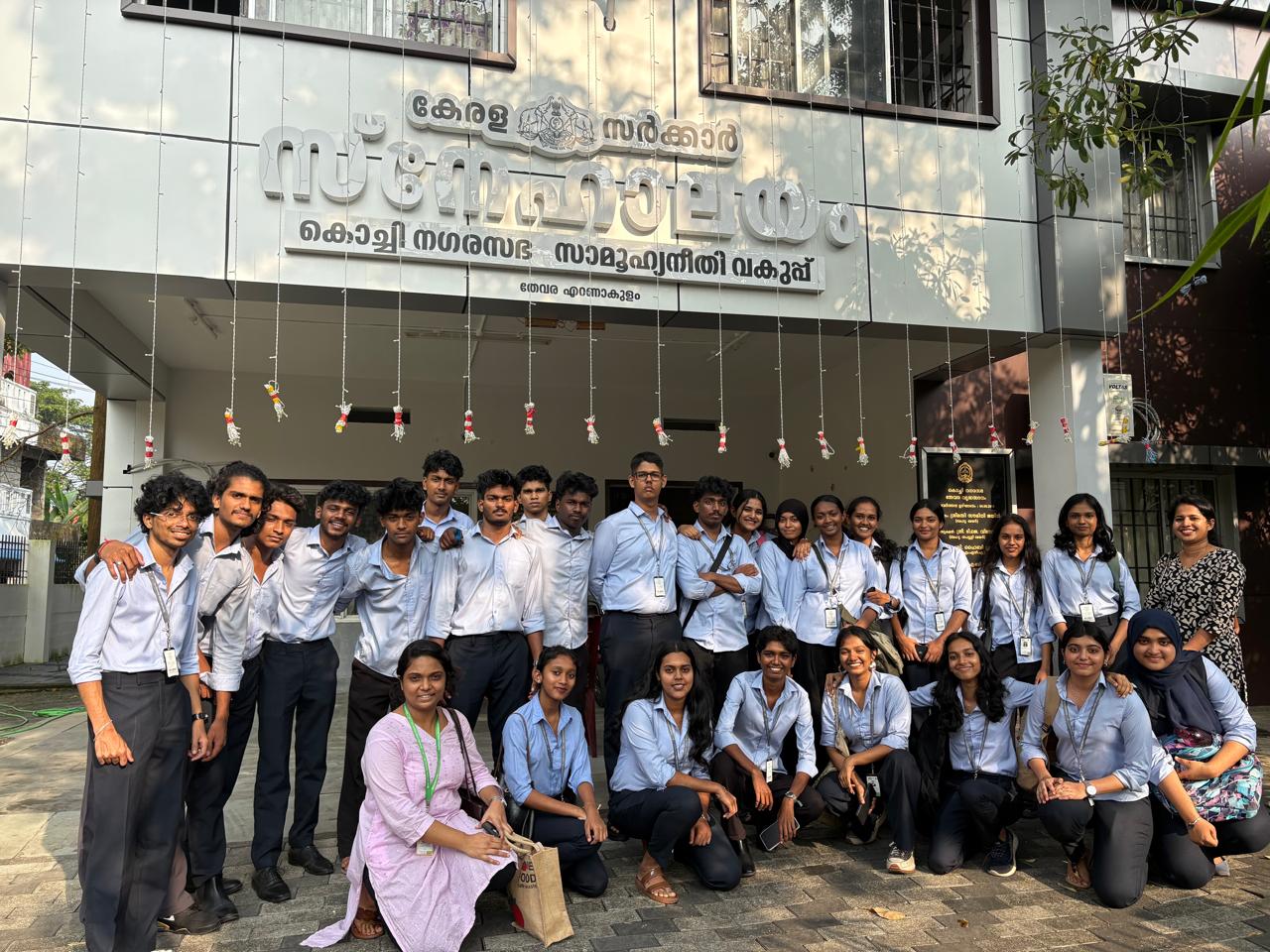 Visit to Snehalayam, Thevara Ferry Road