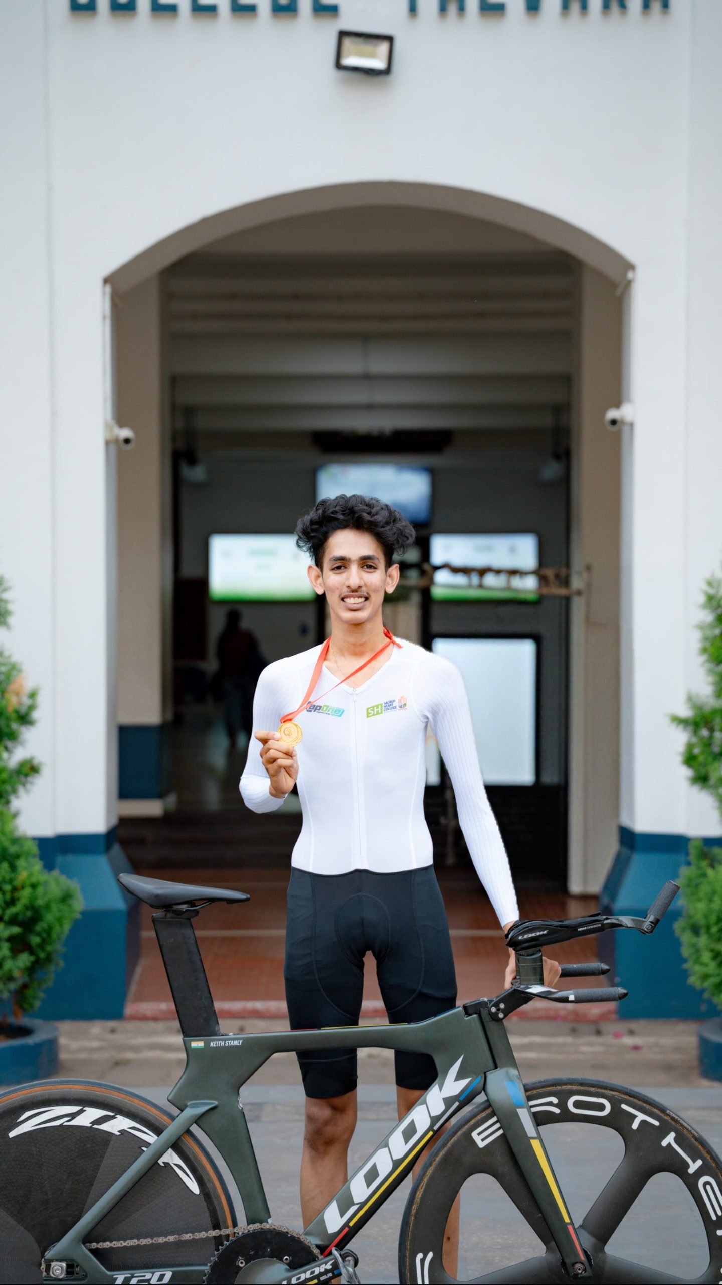 Three Gold Medalsat the MG University Track Cycling Champianship