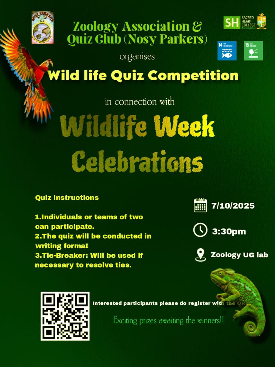 Wildlife Quiz Competition in connection with the Wildlife Week Celebrations on 7th October 2025 (6)