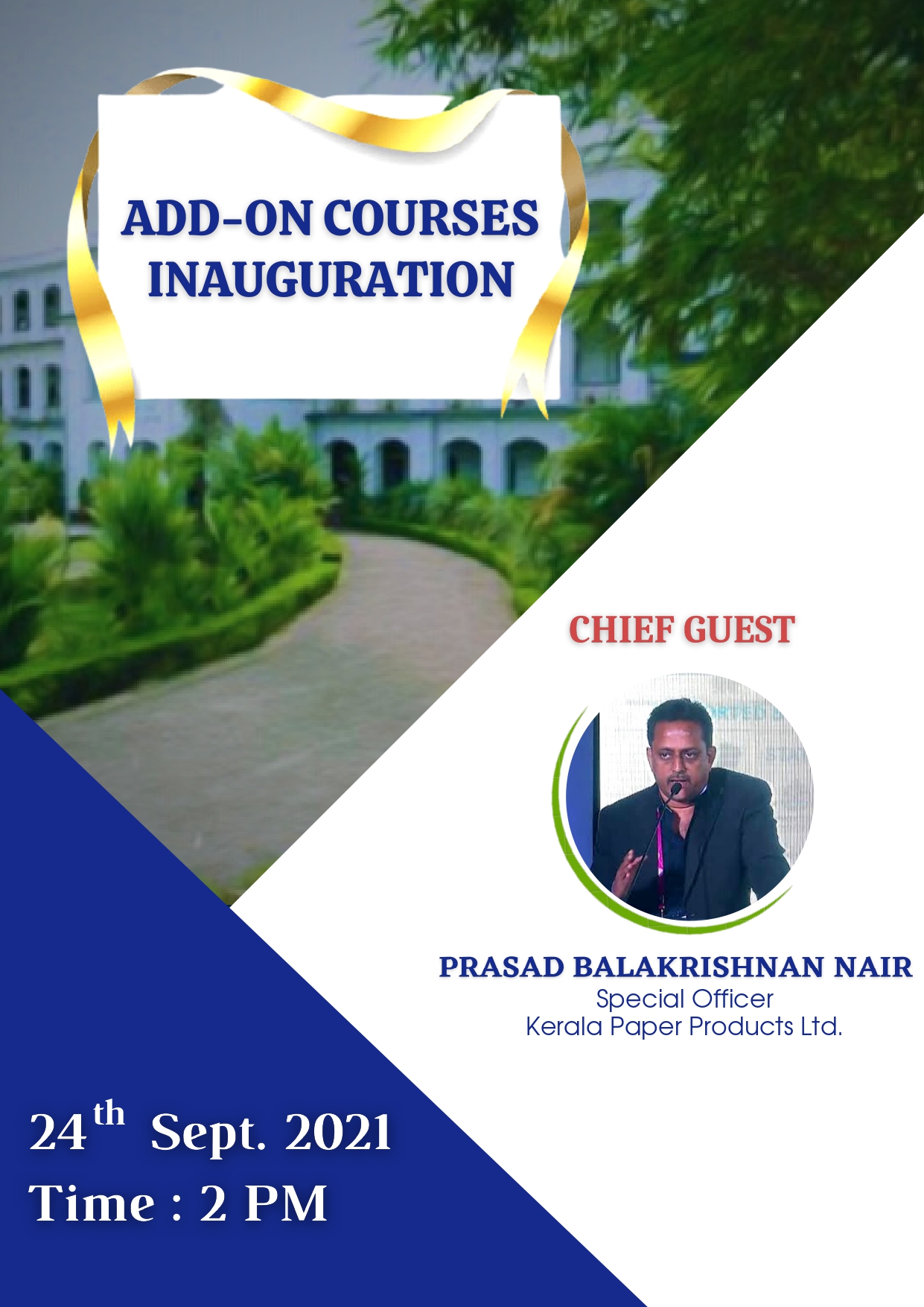 Sacred Heart College, Thevara AddOn Course Inauguration