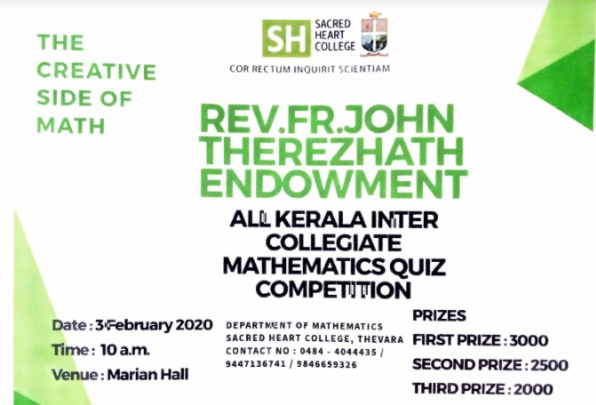 Rev Fr. John Therezhath Endowment Quiz