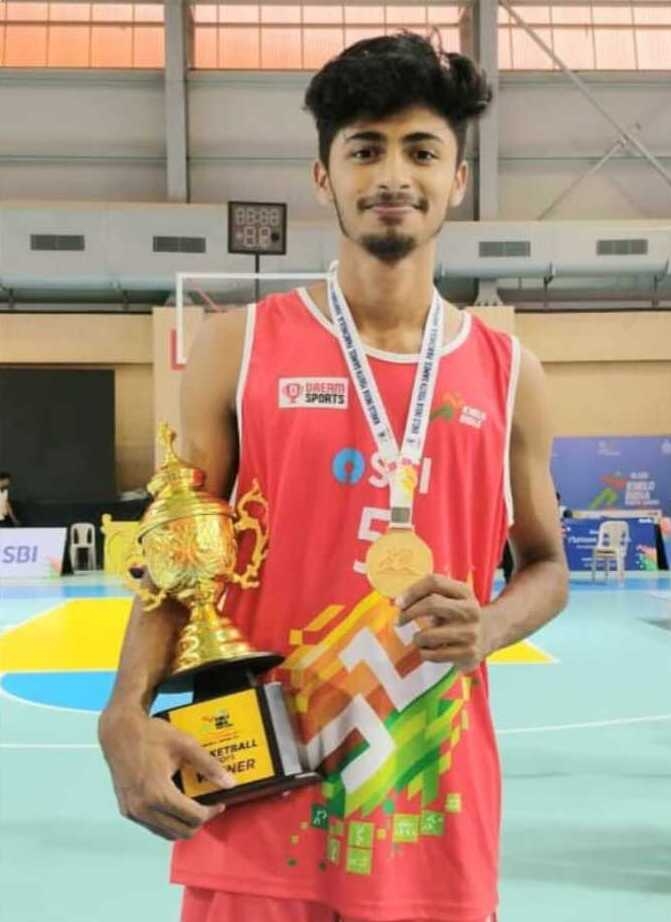 Congratulations to Sayyan Mohammed, Our First year B.Com. Student – Gold Medalist Khelo India Youth Games